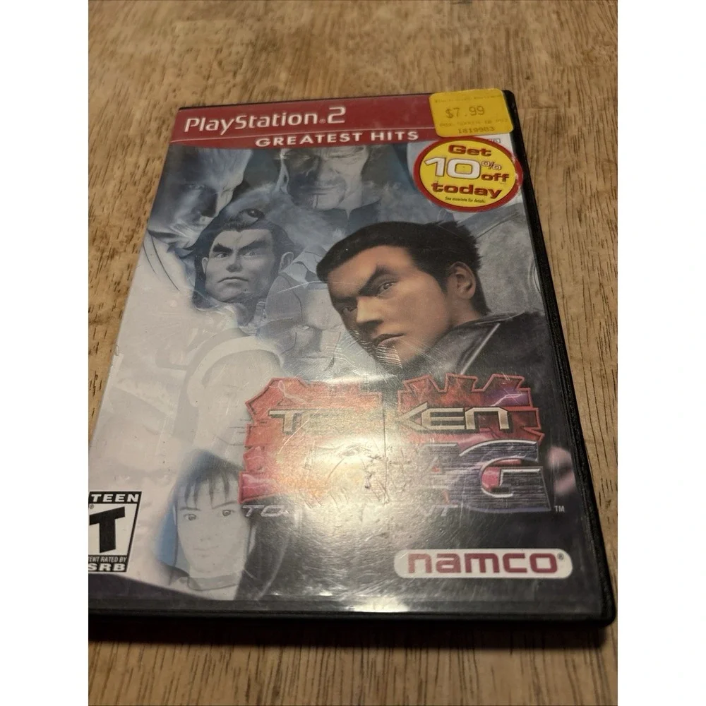 Tekken Tag Tournament-PS2-CIB w/ Reg Card-Greatest Hits-TESTED & WORKING